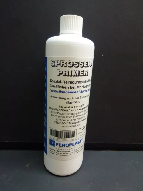 "10,00€/l" FENOSOL Sprossen-Primer Reinigungsmittel  Glasreiniger  Fenster