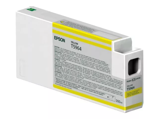 Cartuccia D'Inchiostro Plotter Epson T5964 C13T596400 Originale Giallo 350 ML