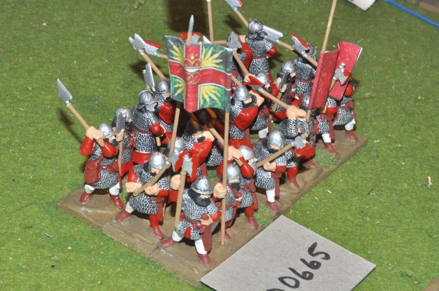 28mm renaissance / elizabethan - 24 axemen - (100665)