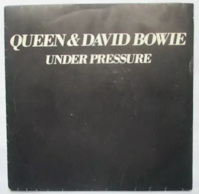 Queen & David Bowie - France 7" (Sp) "Under Pressure"