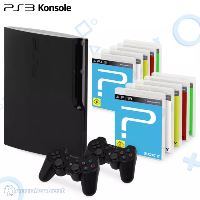 Sony Playstation 3 PS3  Konsole + Controller + viele Spiele