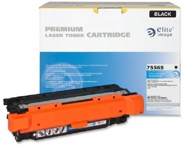 Elite Image ELI75565 Compatible Toner Replaces HP CE250A (504A), Black