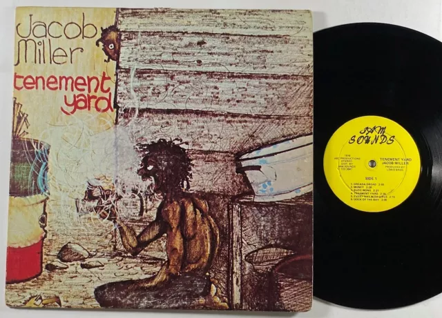 Jacob Miller "Tenement Yard" Reggae LP Jam Sounds