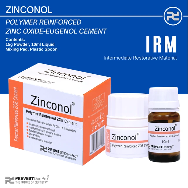 Lot De 10 Ciments Dentaires Cavibond IRM ZOE (oxyde De Zinc Et Eugénol) - Renforcé Polymère - Neuf