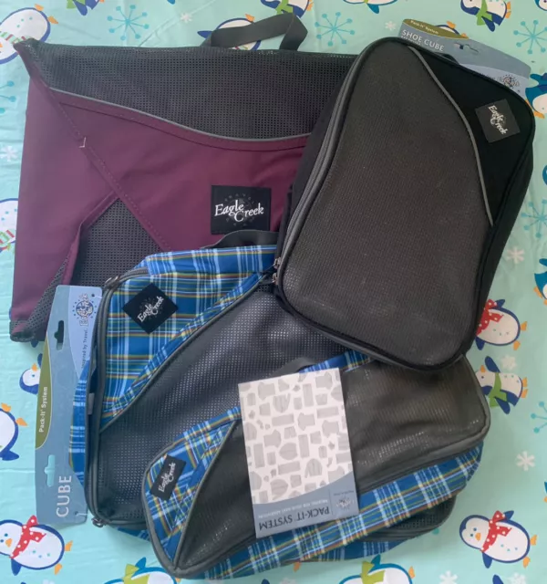 Eagle Creek Pack-It System Garment Folder and Cubes Travel Bags