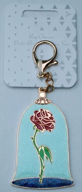 Walt Disney's Beauty and the Beast 'Enchanted Rose' Bag Charm