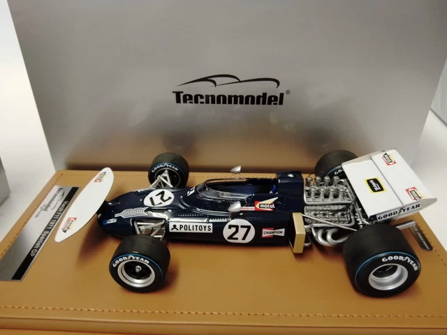 新品ミニカー 1/18 マーチ 711 スペインGP 1971 Henri Pescarolo