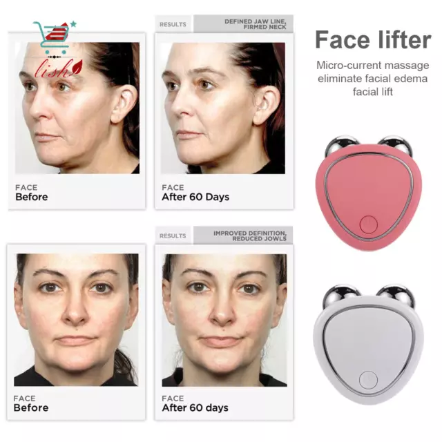 Face Lifting Machine Facial Massager Microcurrent Roller Skin Tightening Rejuven