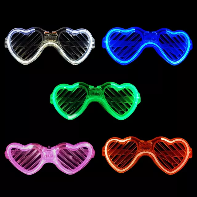 Glow Frame LED Flashing Glasses Light Up Sunglasses Wedding Party Favor Supplies