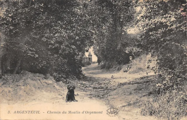 95-Argenteuil-Chemin Du Moulin D Orgement-Chien-N�6026-F/0141