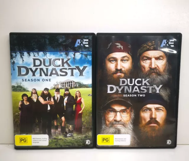 Duck Dynasty Season 1 and 2 DVD Region 4