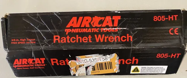 AIRCAT 805HT 3/8" Drive High Torque Air Ratchet 805-HT