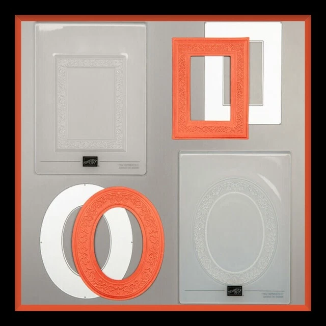 Stampin Up! MARCOS HEREDERO Matrices y MARCOS HEREDERA CARPETAS DE RELIEVE 3D