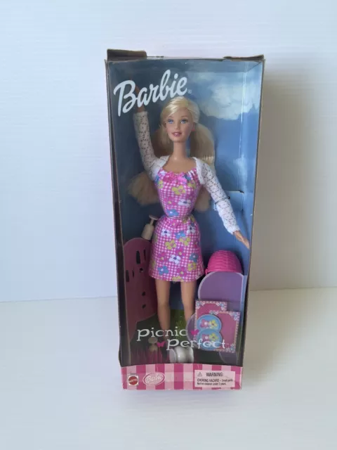 Rare Picnic Barbie Doll #50505 New Never Removed from Box 2000 Mattel Vintage