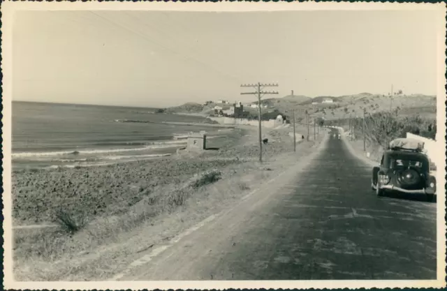 Espagne, Andalousie, Route de campagne, ca.1952, Vintage silver print Vintage si