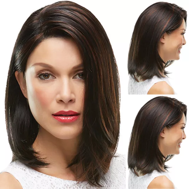 Women Ladies Natural Short Straight Wavy Curly Pixie Cut BOB Wig Hair Full Wigs-