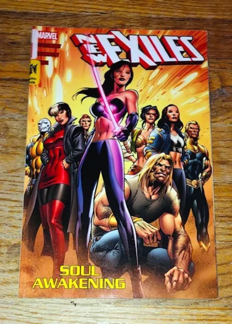 New Exiles Soul Awakening Volume 2 Ex-Library Marvel Graphic Novel Comics TPB
