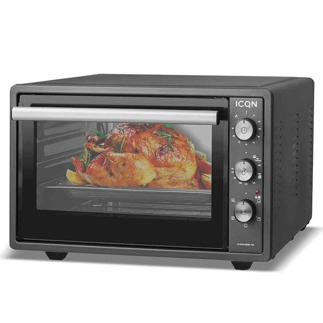 Mini Backofen mit Umluft 42 Liter Grill Miniofen Pizza-Ofen Kleiner Backofen