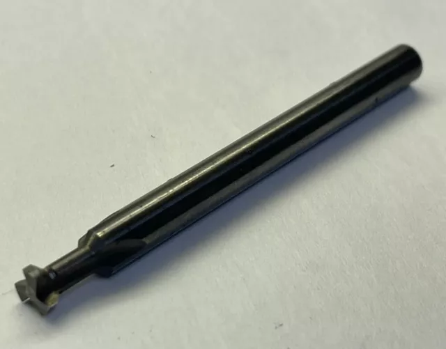 1/4" Cutter Diameter, Dovetail Cutters Solid Carbide 90° Included Angle (23MY28)