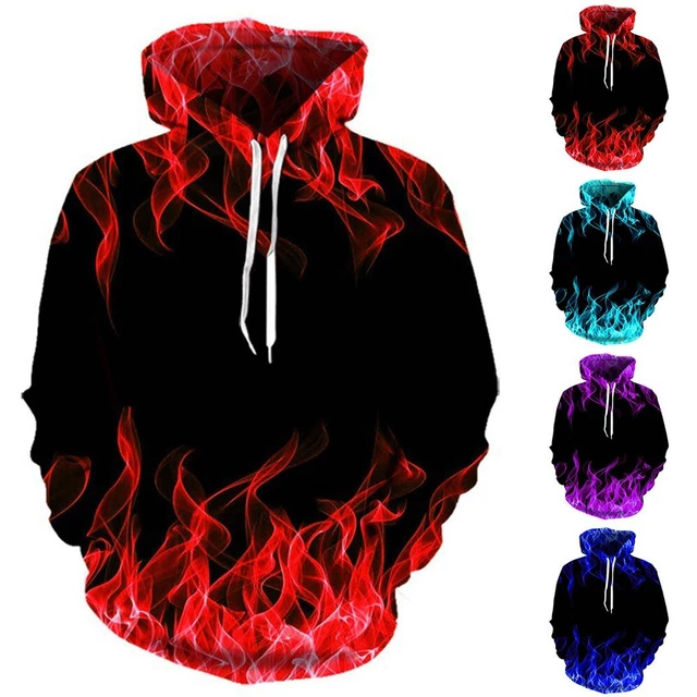Felpa Uomo ' S Felpa con Cappuccio Top Abbigliamento Sportivo Sciolto Pullover