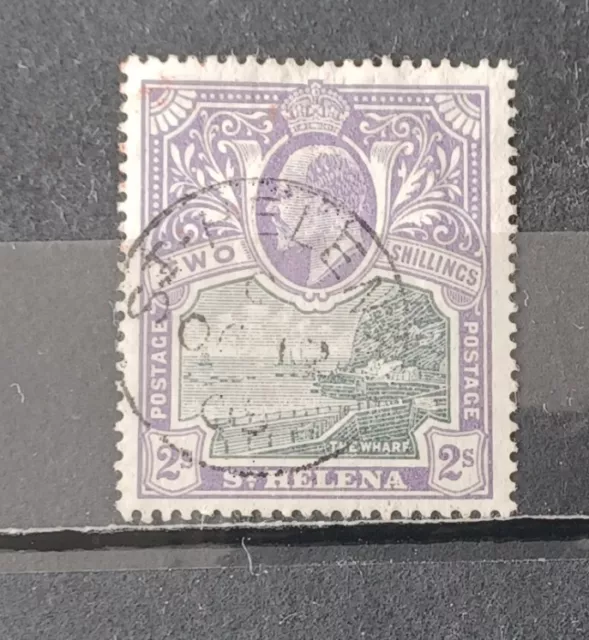 SAINTE HELENE 1903-1911  1 timbre oblitéré 2 p Y&T# 34