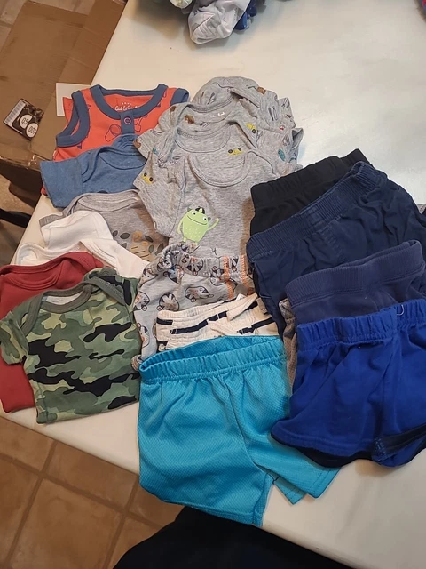baby boy new born clothes lot 17 pieces nb1
