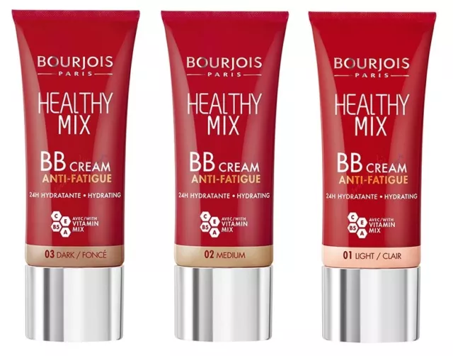 Bourjois Healthy Mix Leichte Bb Creme Light Medium Dark 01 02 03 30 Ml