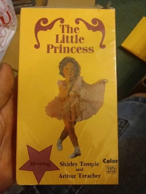 THE LITTLE PRINCESS VHS VCR Video Tape Movie Shirley Temple Sealed ...