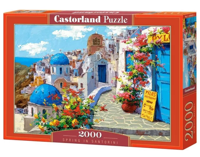 Castorland C-200603-2 Frühling auf Santorini Puzzle 2000 Teile OVP