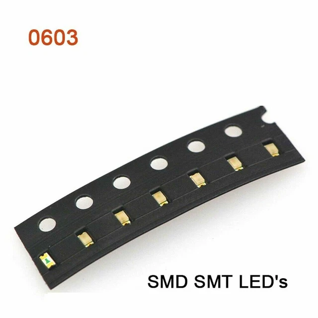 Led Sign Smt SMD SMT LED'S Type 0402 0603 0805 1206 Colors Blue Green Red White ...