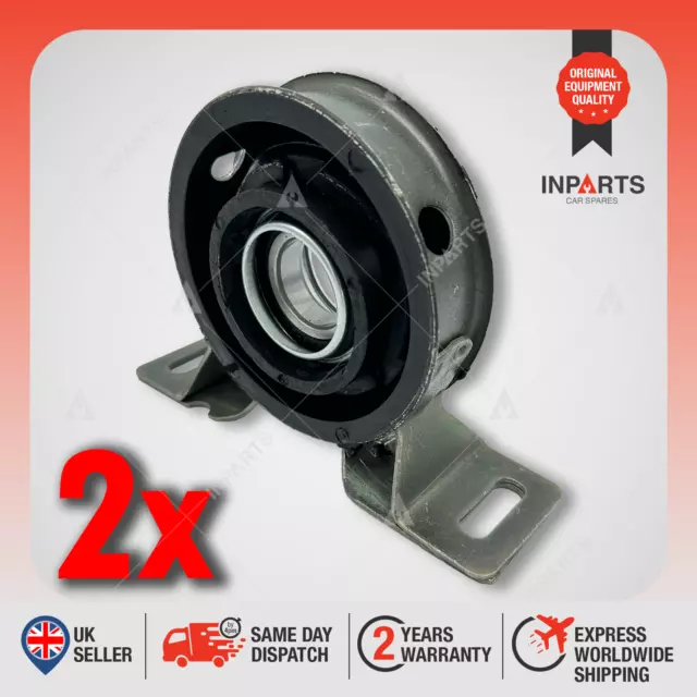 For Ford Transit Propshaft Centre Bearing Support Mount Mk5 Mk6 Mk7 Mk8 -2Pcs