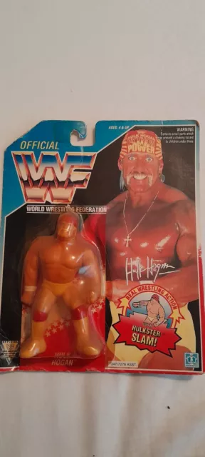 Hasbro WWF Hulk Hogan Series 5 Action Figure. Carded.