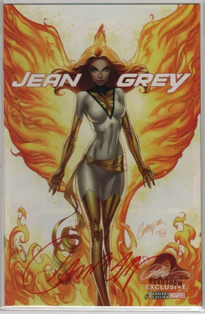 Jean Grey 1 D Signed Coa Variant X-Men Phoenix Exclusive Scott Campbell 9.6 9.8