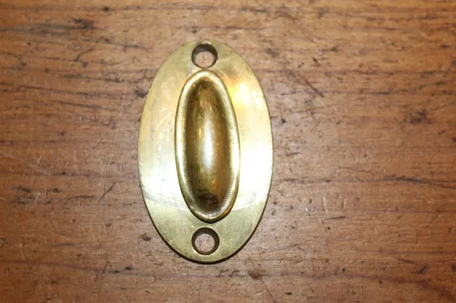 Cast Brass Bronze Antique Vintage Oval Door Escutcheon with Key Door CC-116