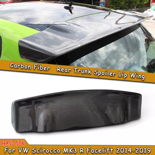 Ala tappo di estensione spoiler posteriore per VW Scirocco MK3 R lifting 2014-2019 2015 16