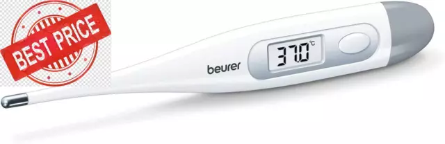 Beurer FT 09 Digital- Und Körperthermometer, Wasserdicht, Lcd-Display Mit Messbe