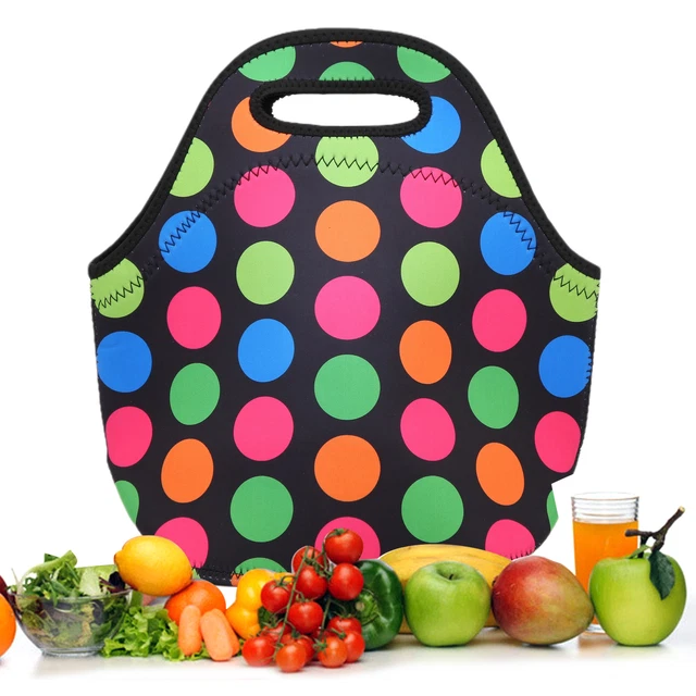 (Grande Cerchio Di Colori) Borsa Termica Per Il Pranzo Borsa Termica Per Il