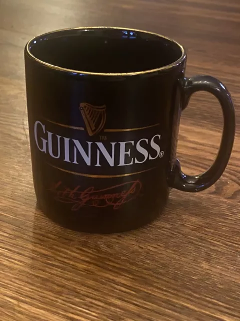 Official Arthur Guinness Signature Irish Beer Ale Stout Coffee Mug Tea Cup 10 oz