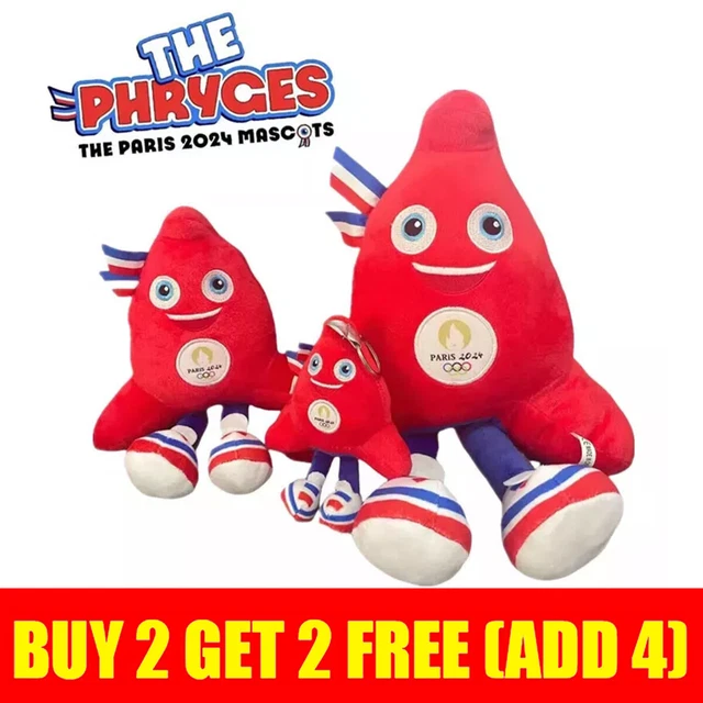 2024 PARIS OLYMPICS Doll Phryges Mascot Doll Plush Toy Souvenir Phryges