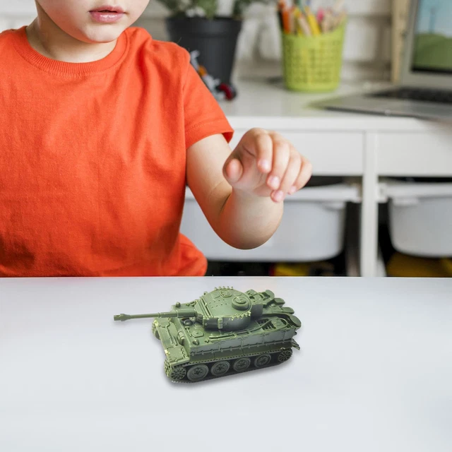 Maquette De Char T90 1:48 à Assembler - Décoration Bureau, 17cm, Cadeau Pour 8-11 Ans