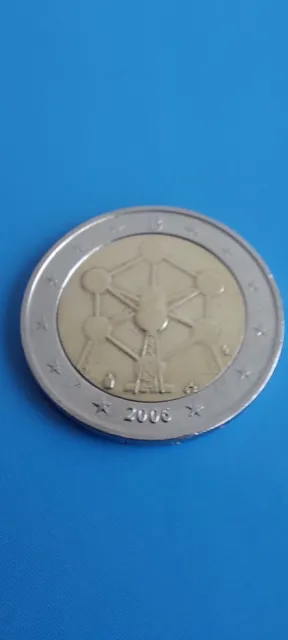 pièces de 2 euros commémoratives rare B Belgique 2006