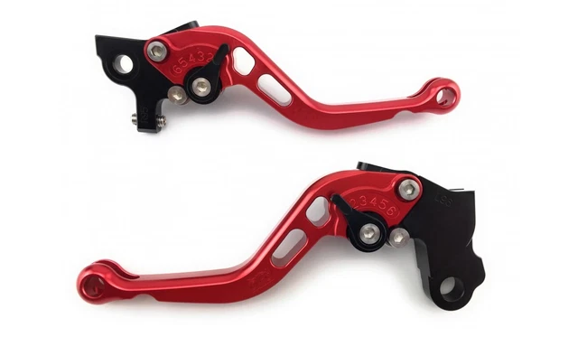 HAONEL Set di leve corte per freno e frizione, in alluminio CNC