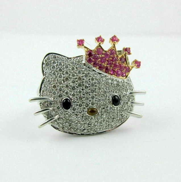 HELLO KITTY Y2K Vibes bague bijoux de mode actuels expédiés d'Espagne EUR  3,99 - PicClick FR