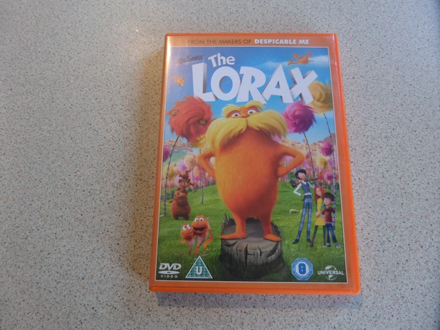 THE LORAX DVD Dr Seuss Childrens Adventure DVD In Excellent Condition L ...