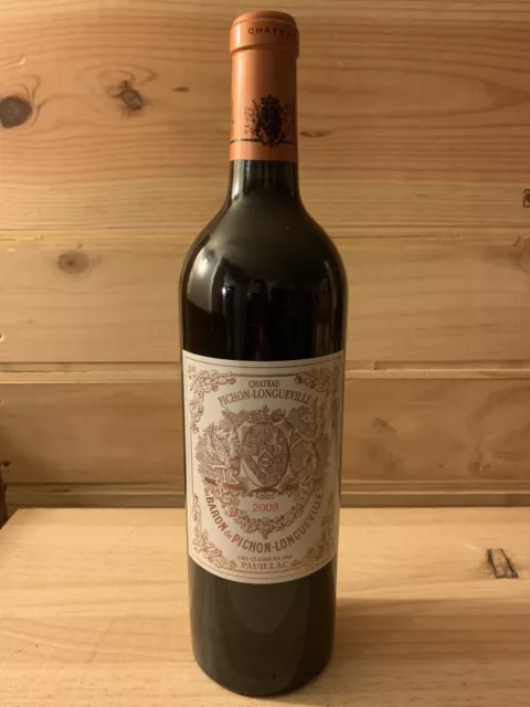 Château Pichon-Longueville Baron 2008 Pauillac, Bordeaux mit 0,75 L