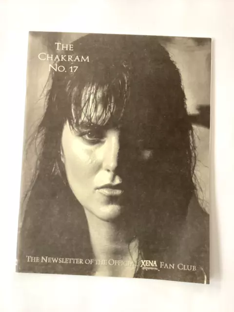 VTG Newsletter of the Official Xena Warrior Princess Fan Club - Chakram No. 17