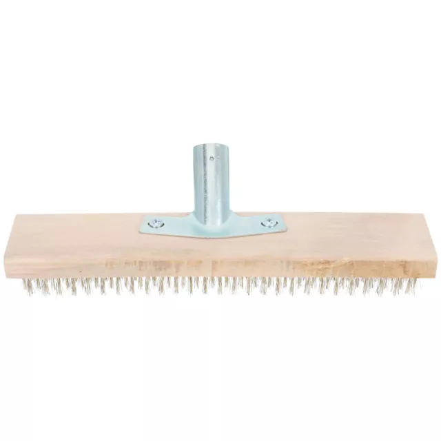 Moss Removal Brush Metal Cleaner Paver Cleaning Wire Replaceable Bristles