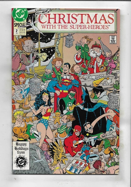 Christmas With The Super-Heroes 1989 #2 Very Fine