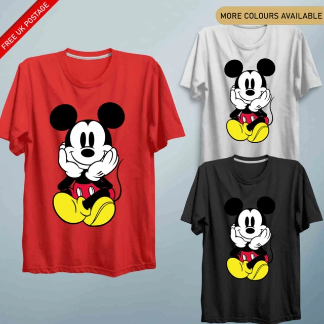 MICKEY SHIRT CUTE Couple Mouse Cartoon Men Women Unisex T Shirt Kids TEE 6.99 PicClick UK