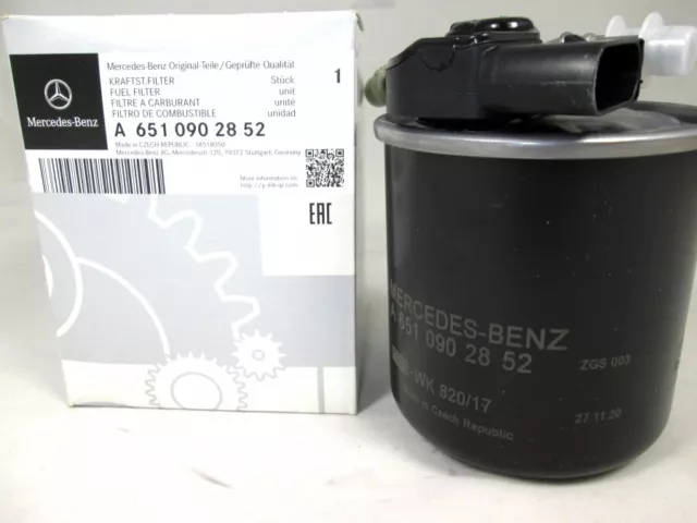 Original Mercedes-Benz Kraftstofffilter Dieselfilter Filter OM651 A6510902852